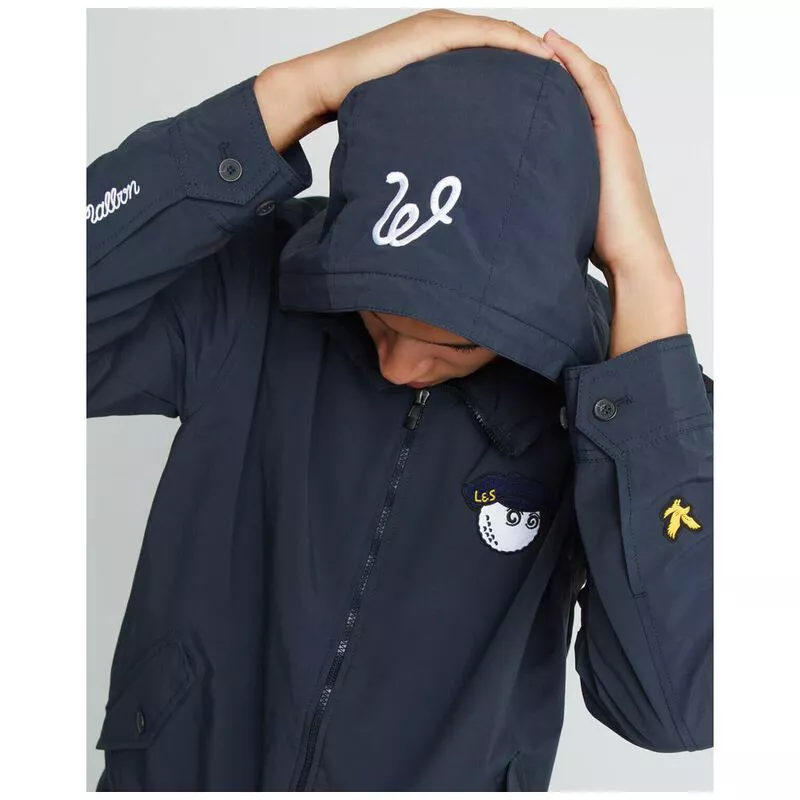 Lyle & Scott Mens Malbon x L&S Golf Jacket (Navy