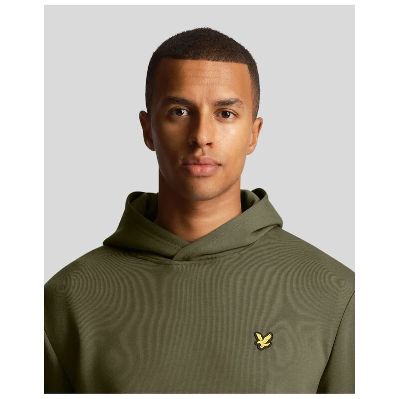 Lyle Scott Mens Neoprene Golf Hoody Cactus Green Sportpursuit