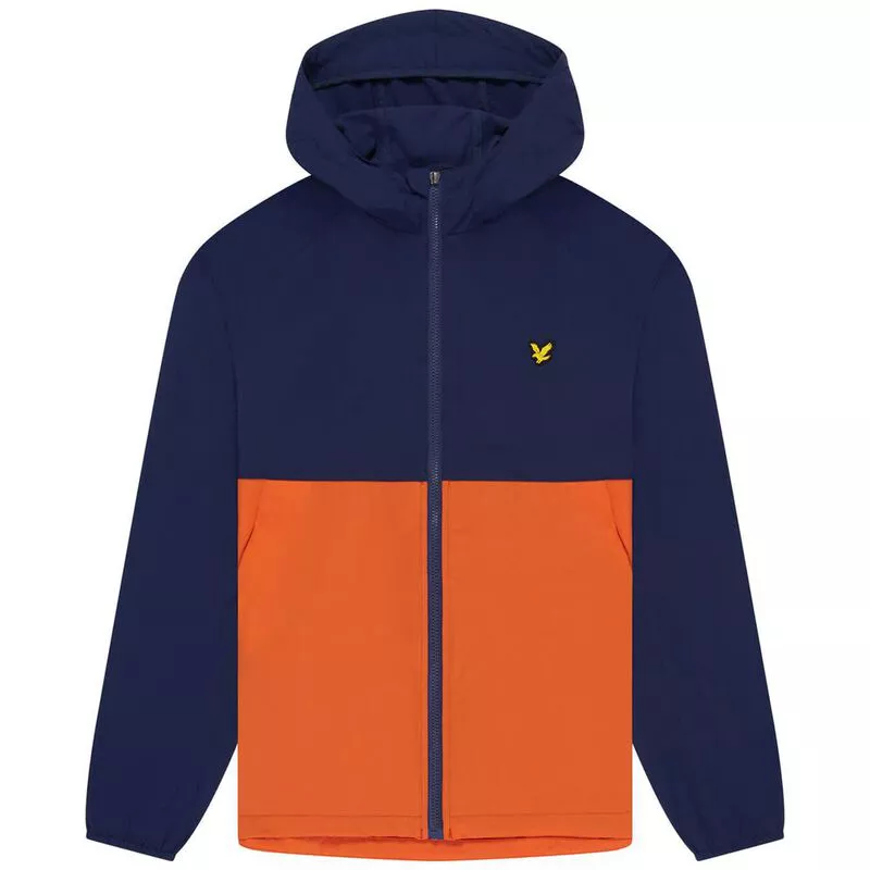 Lyle and scott colour block jacket outlet