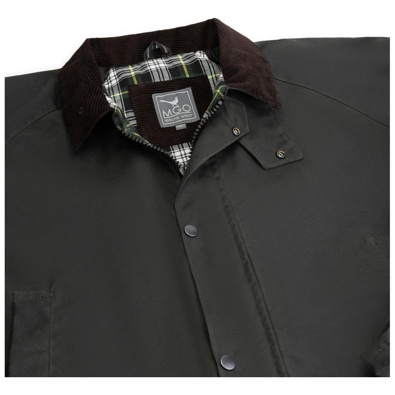Portmann wax jacket top