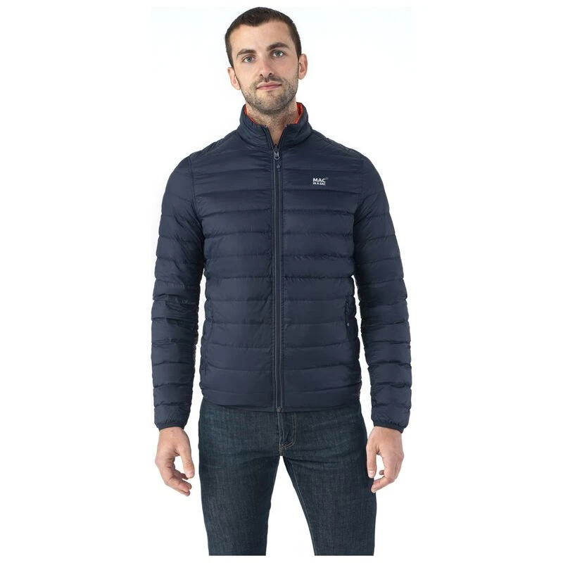 Mac in a Sac Mens Reversible Down Jacket Flame Navy Sportpursuit.c