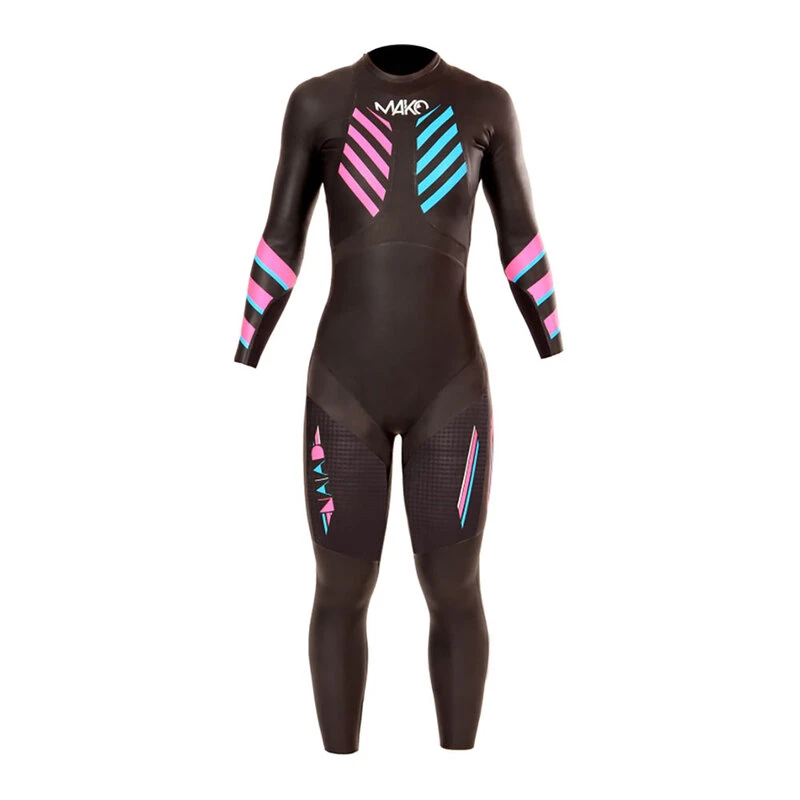 Mako Womens Naïad 3.0 BZ Wetsuit (Blue/Rose)