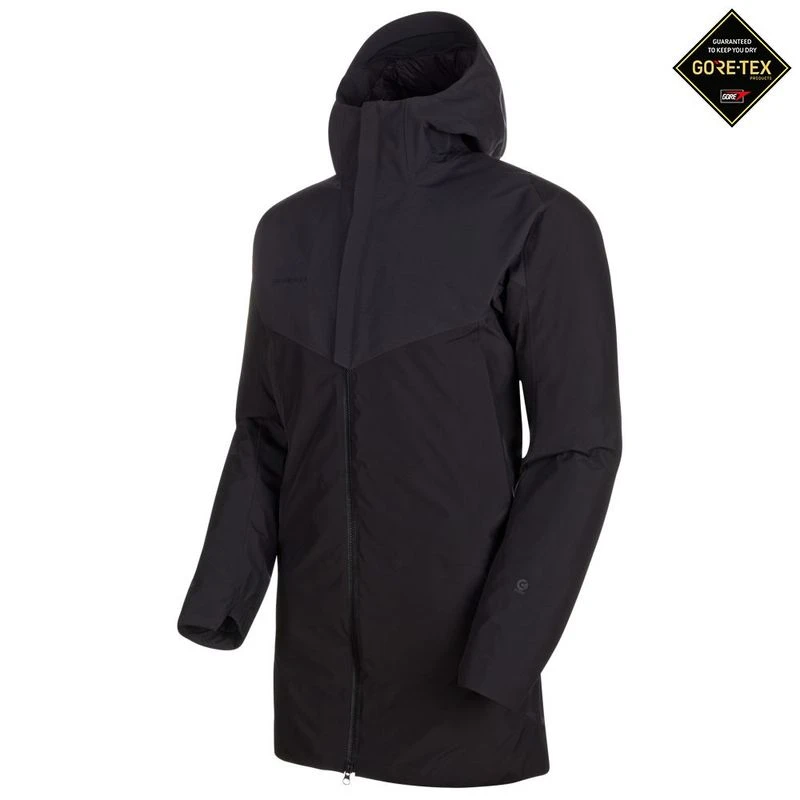 Mammut Mens 3379 GTX HS Thermo Hooded Parka (Black) | Sportpursuit.com