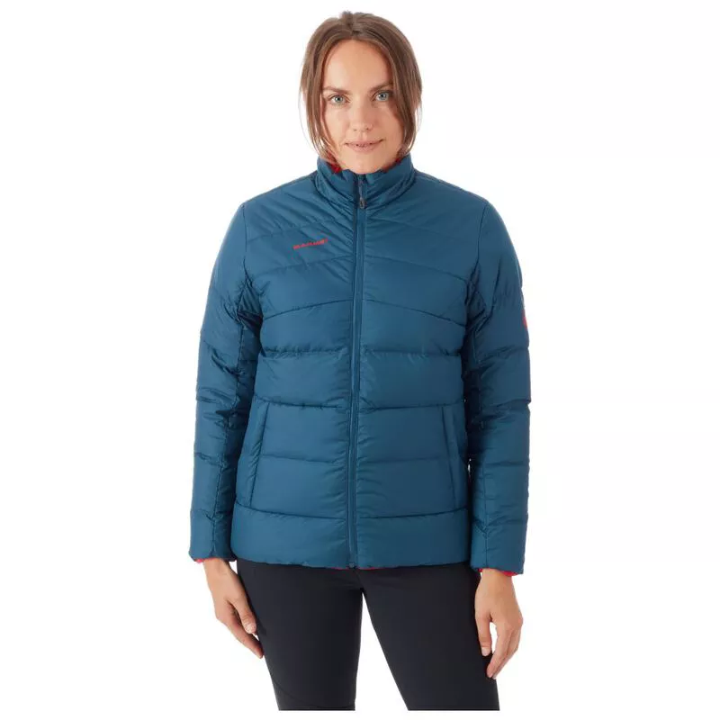 Mammut Womens Whitehorn IN Reversible Down Jacket (Wing Teal/Dragon Fr