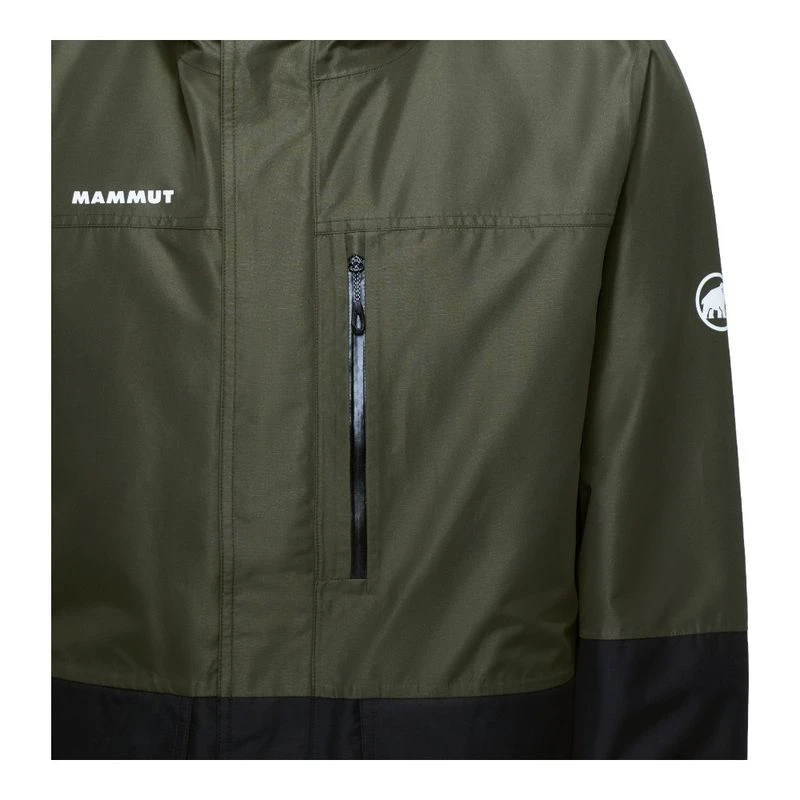 Veste Softshell Mammut Homme - Vert/noir, Taille XL, Coupe-vent, Parfait état