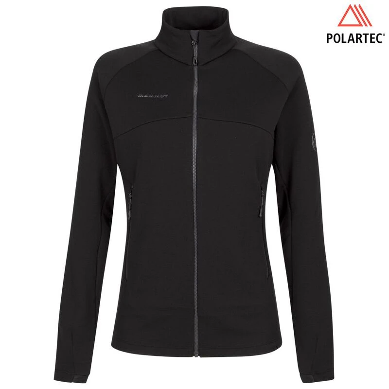 Mammut Taiss Light Midlayer Jas met Capuchon Dames - zwart