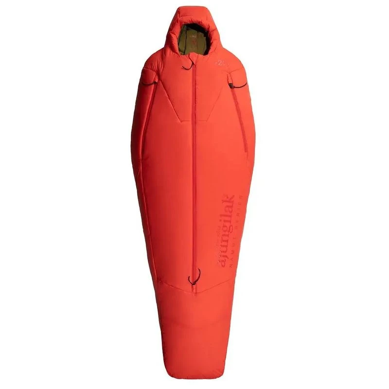 Sac De Couchage à Capuche Mummy Tough Outdoors – Rouge – Toutes Saisons – Occasion Bon État