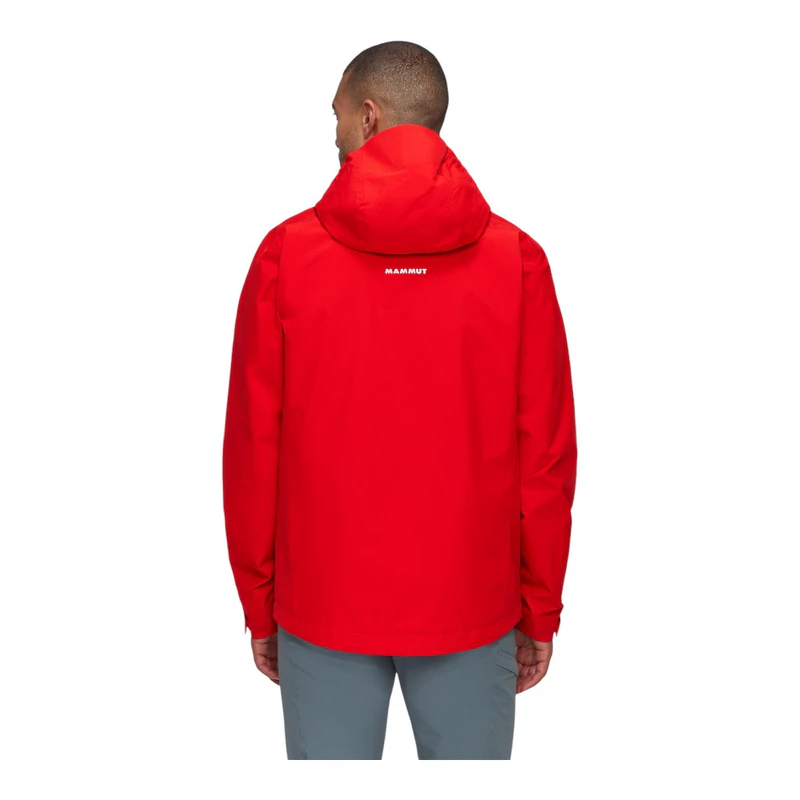Veste Homme Imperméable Mammut Treeline HS Hooded - Gore-Tex 2 Couches, Respirante - Pour Randonnée - 4