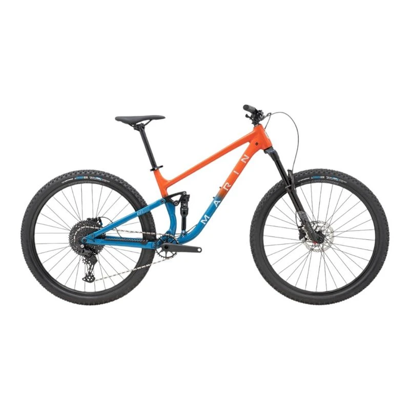 Marin Bikes Rift Zone 1 29 Full Suspension Mountain Bike Orange Sp