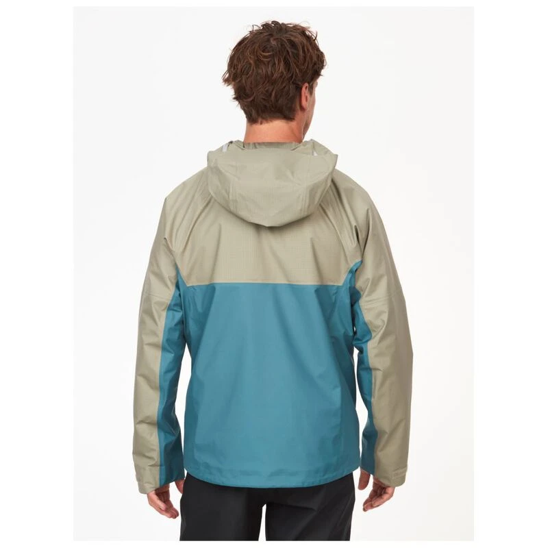 Sudadera Marmot Mountain Peaks Hombre - Azul Oscuro - Polar Con Capucha