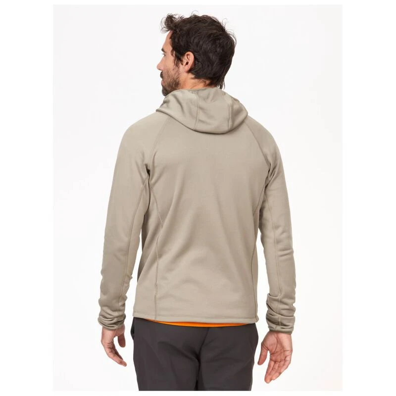 Marmot Mens Olden Polartec Hooded Jacket Vetiver Sportpursuit