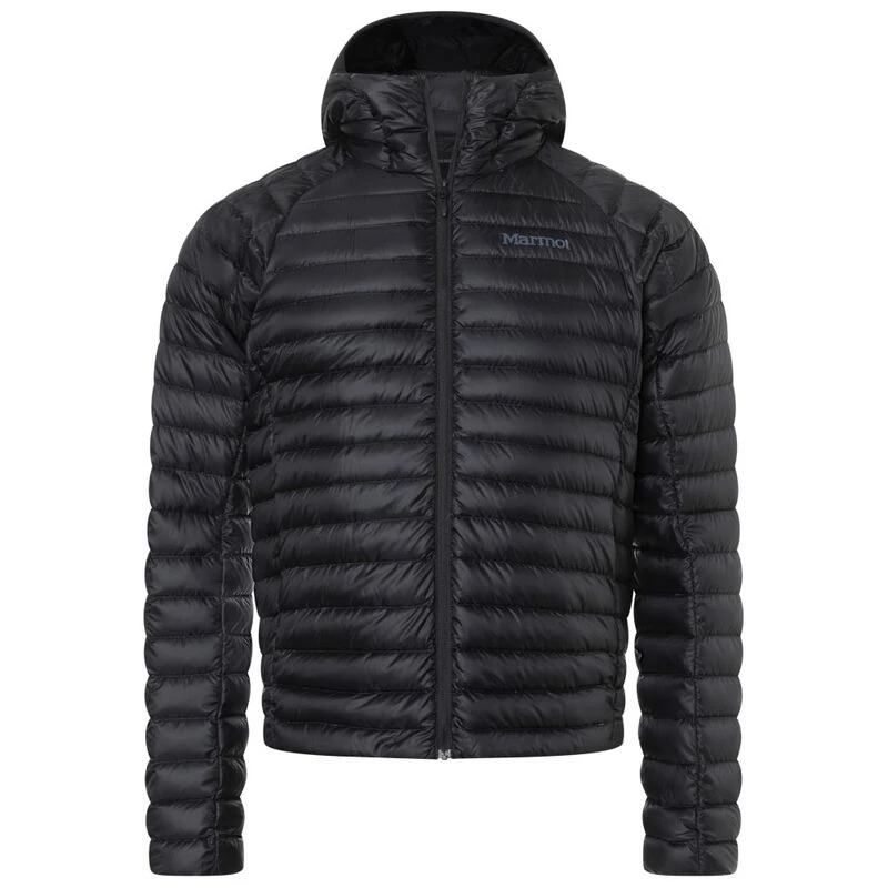 Marmot Mens Hype Hooded Jacket (Black) | Sportpursuit.com