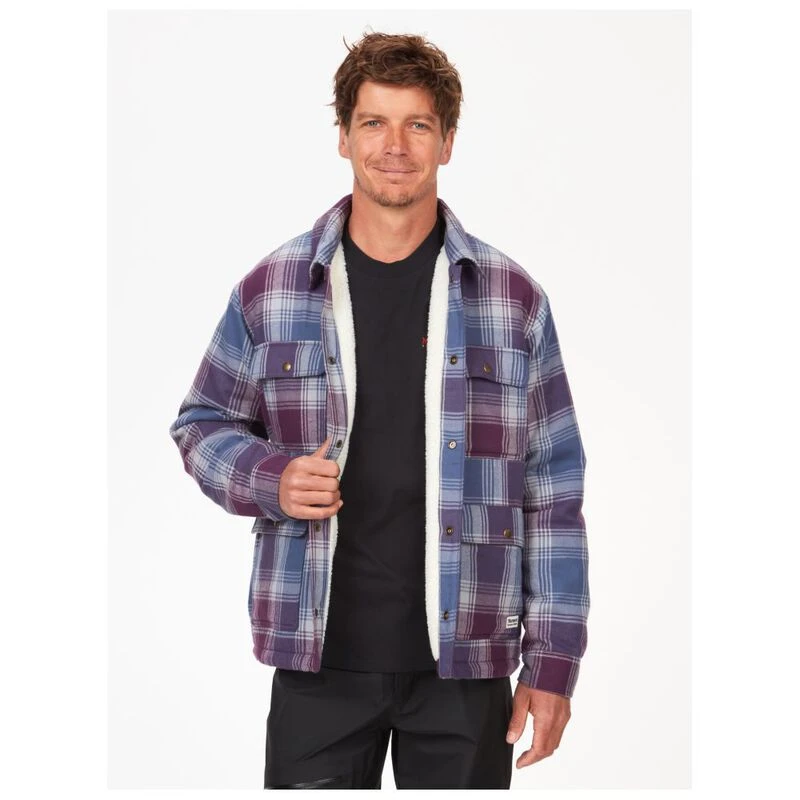 Marmot Chemise Ridgefield Sherpa Homme Violet privatesportshop