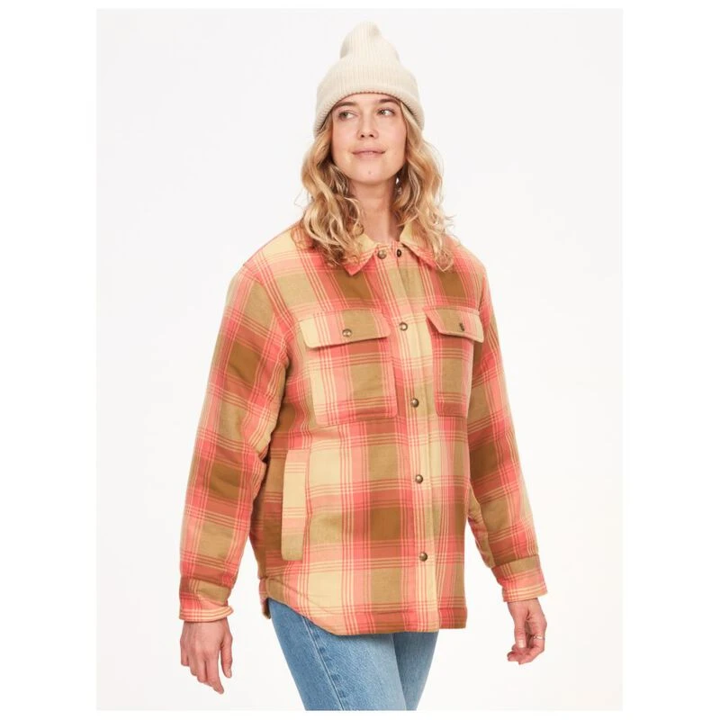 Marmot Ridgefield Sherpa Lined Dames Overhemd Oranje privatesports