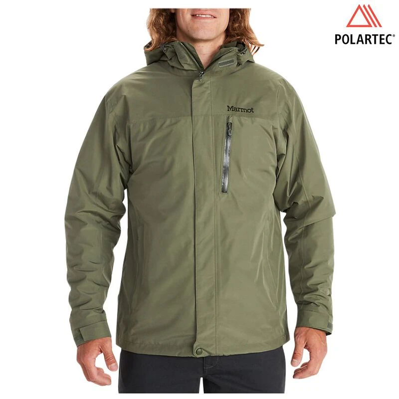 Green marmot jacket store