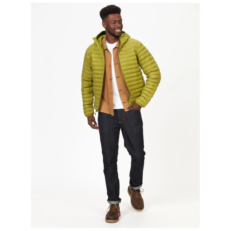 Mens marmot featherless hooded jacket shop