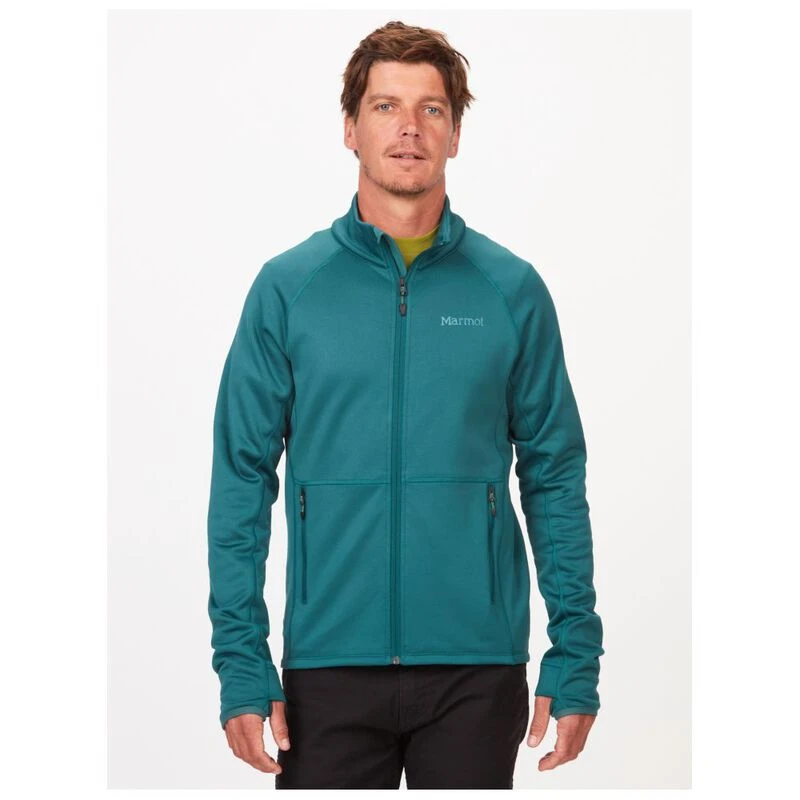 Marmot Mens Olden Polartec Jacket Dark Jungle Sportpursuit