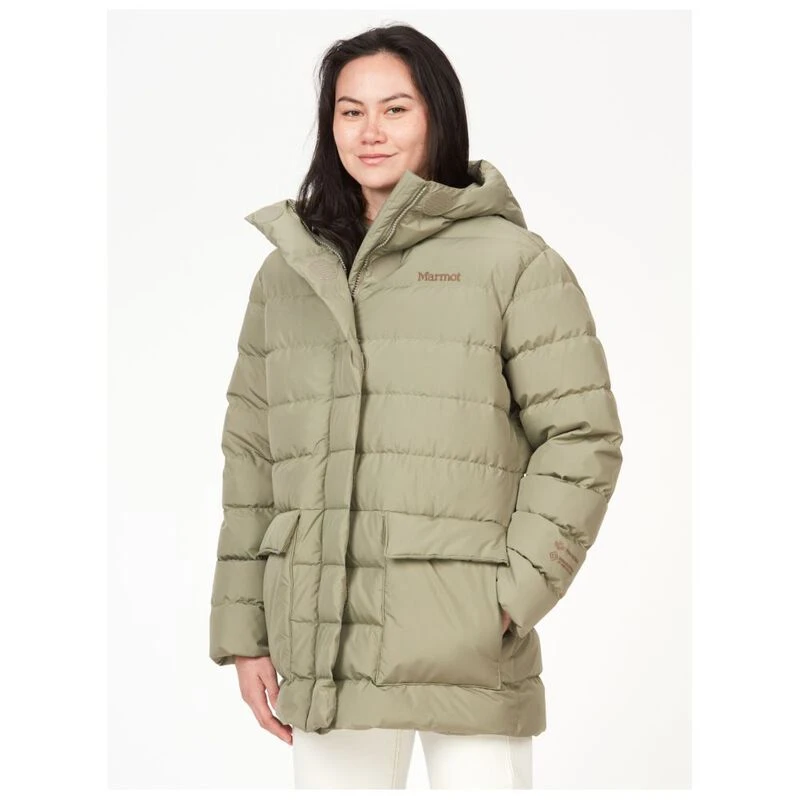 Marmot Veste WarmCube GTX Infinium Golden Mantle Femme Vert privat