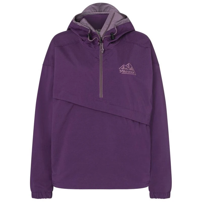 Marmot Womens 96 Active Anorak Jacket Purple Fig Sportpursuit