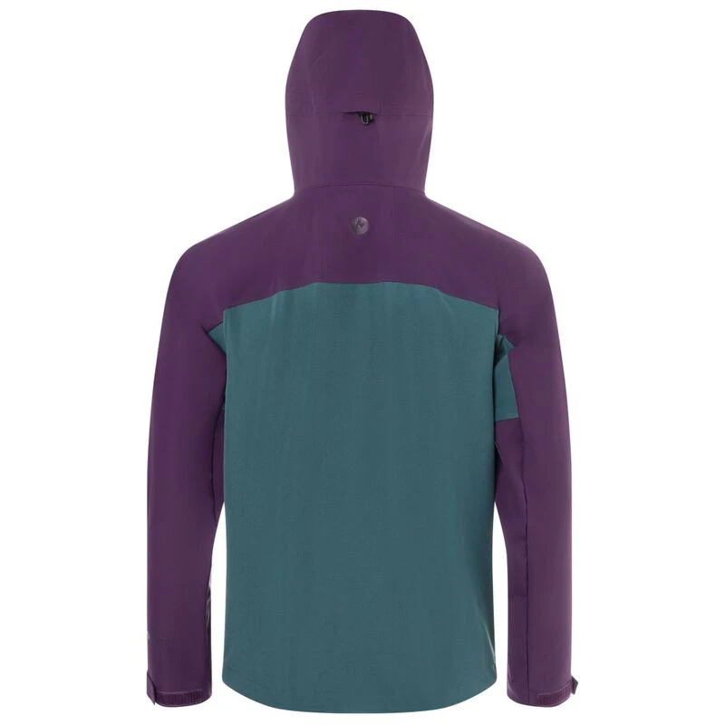 Marmot Mens ROM GTX Infinium Hooded Jacket (Purple Fig/Dark