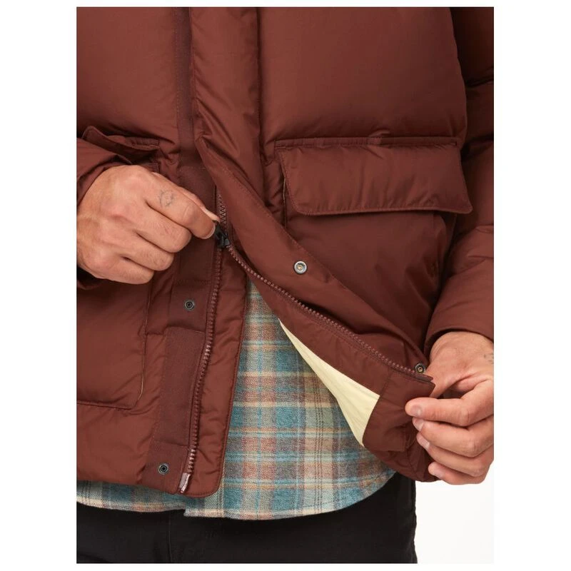 Marmot Mens Stockholm Down Jacket Chocolate Sportpursuit