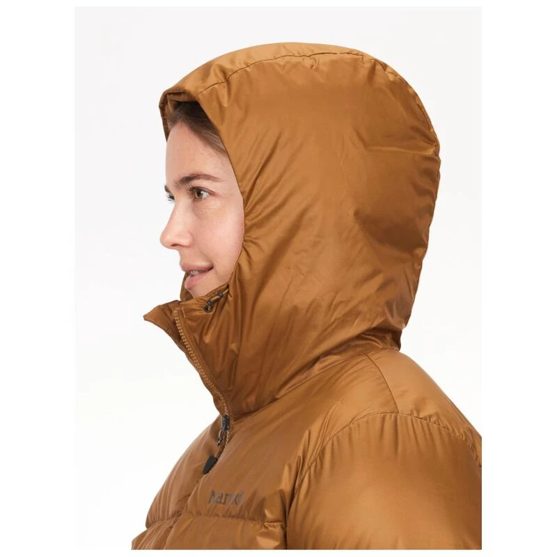 Marmot Womens Guides Hooded Down Jacket Hazel Blue Agave Sportpurs