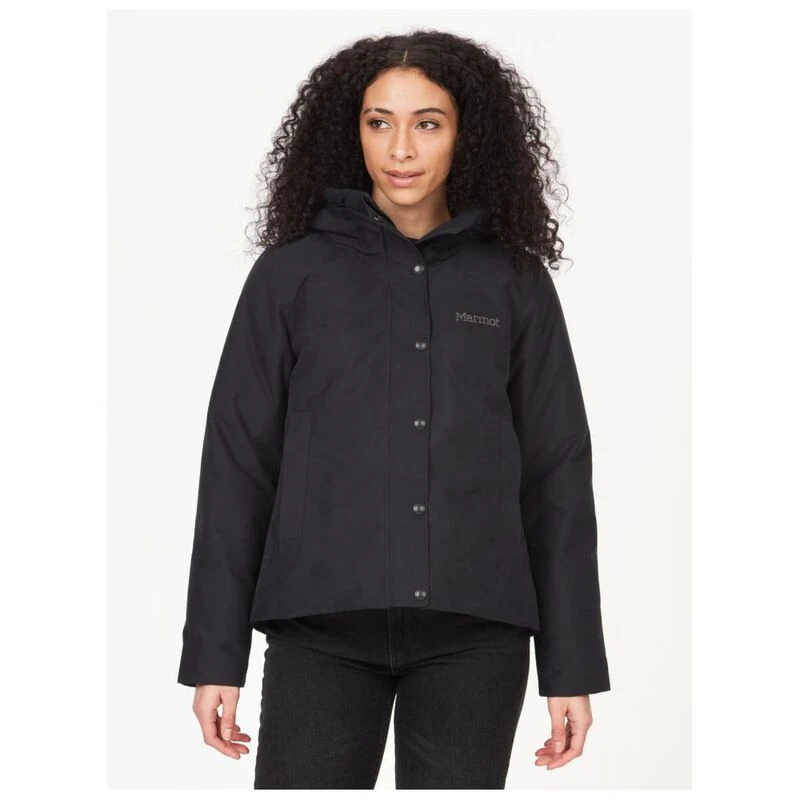 Marmot Womens Chelsea Short Jacket Black Sportpursuit