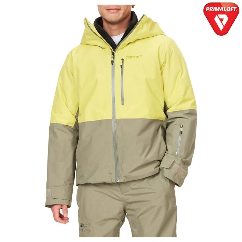 Marmot Mens Lightray GTX Jacket Limelight Vetiver Sportpursuit