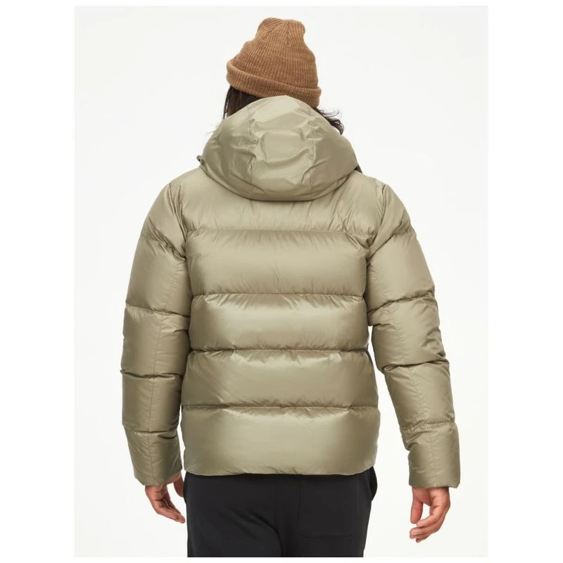 Marmot Mens Guides Hooded Down Jacket (Vetiver) | Sportpursuit.com