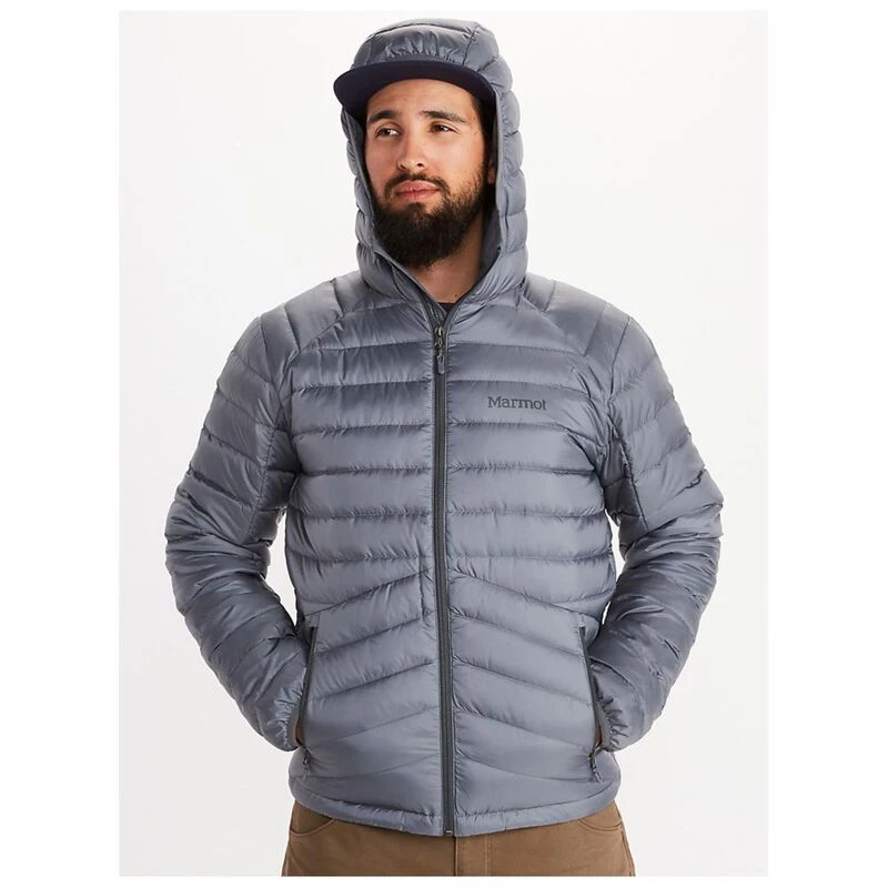 Marmot men's hot sale hooded down jacket