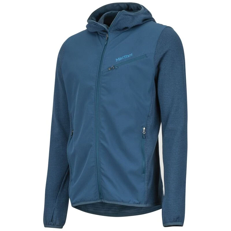 Marmot Mens Preon Hybrid Jacket Denim Sportpursuit