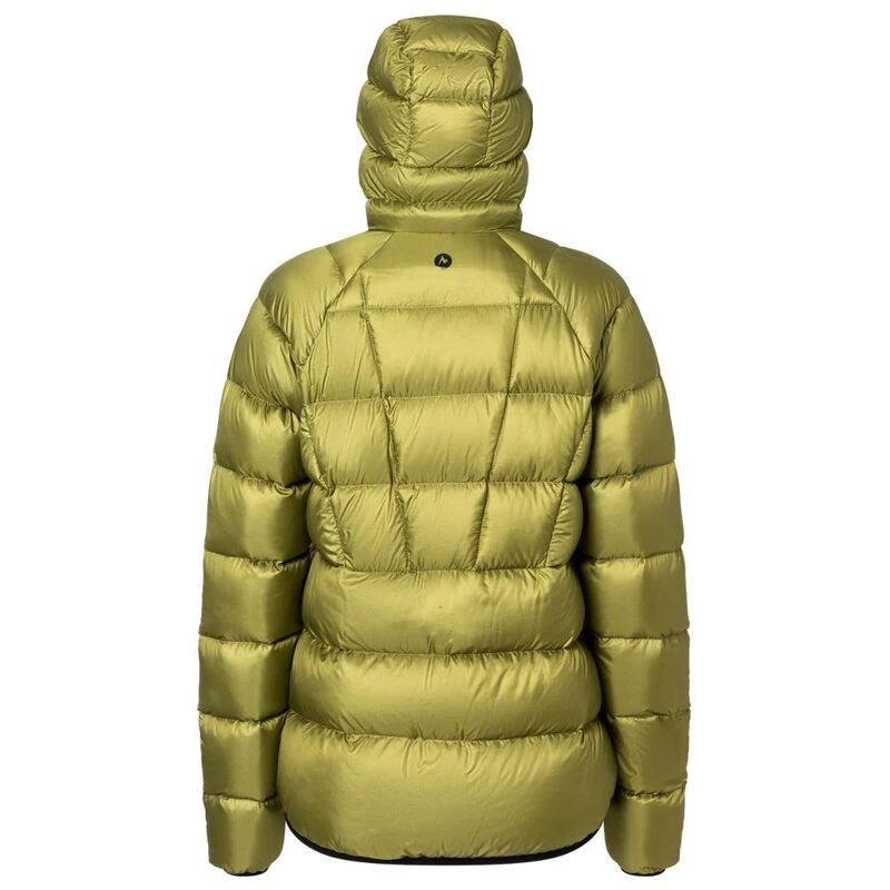 Marmot Womens Hype Hooded Down Jacket Military Green Sportpursuit