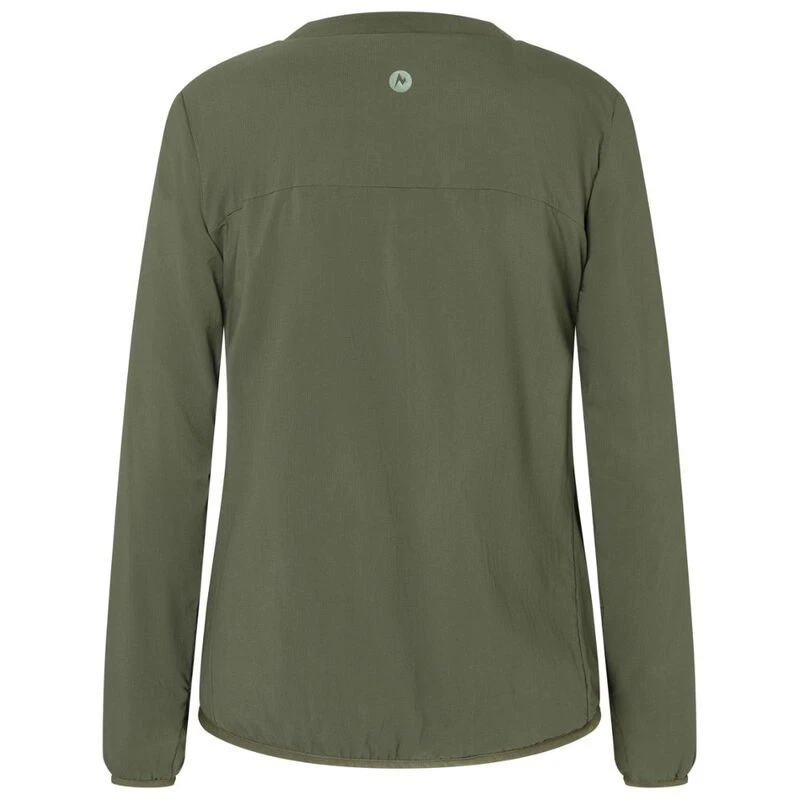 Montane Womens Chonos Smock Fleece Pullover(Eucalyptus)