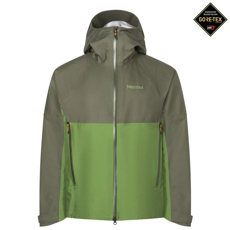 Marmot Mens Mitre Peak GTX Jacket Nori Foliage Sportpursuit