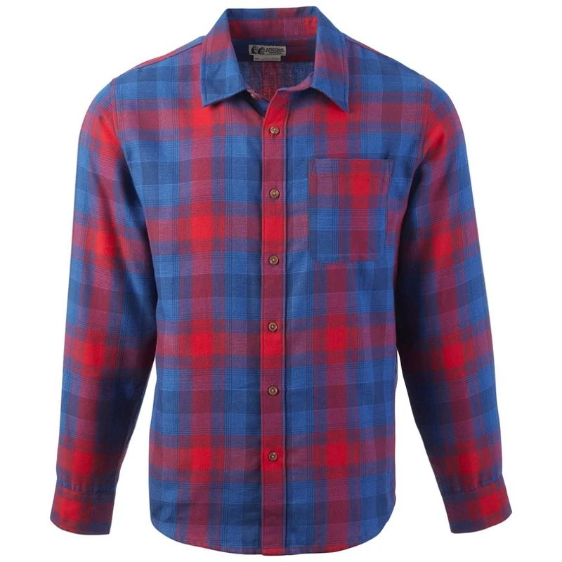 Marmot Mens Fairfax Novelty Lightweight Flannel Shirt (Team Red) | Spo