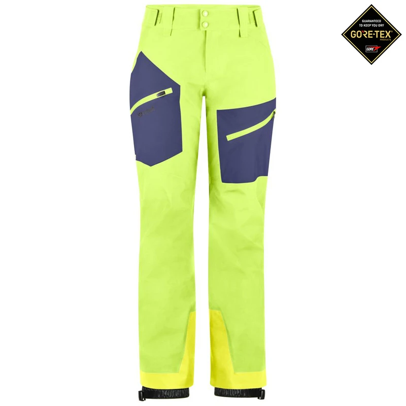 Marmot Womens JM Pro Trousers (Vibrant Green/Arctic Navy