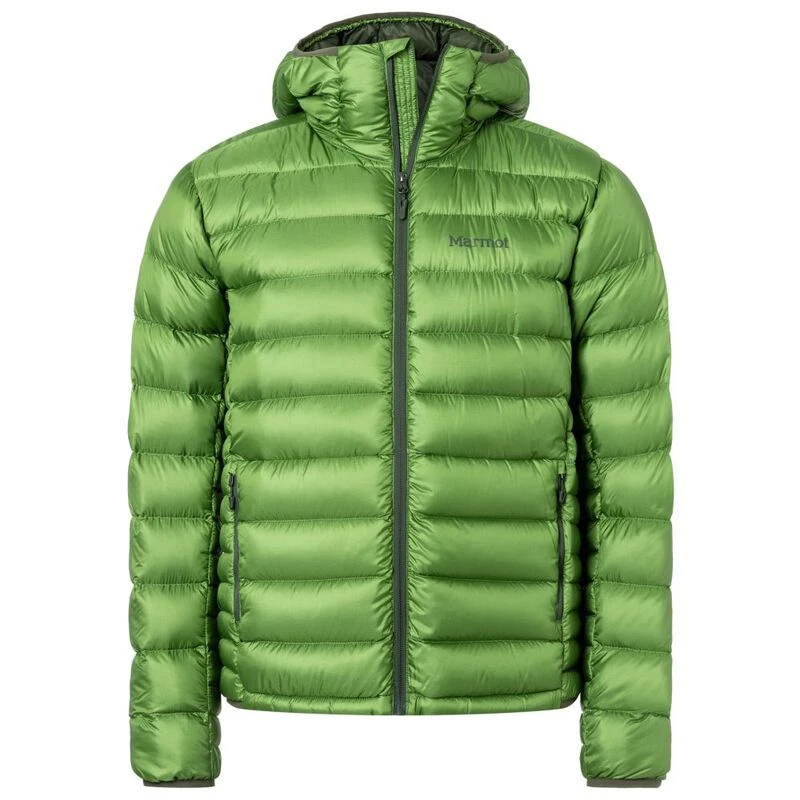 Marmot Mens Hype Hooded Down Jacket Foliage Sportpursuit