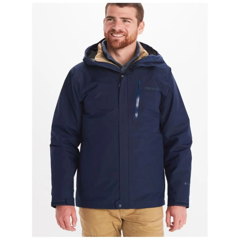 Marmot Mens Minimalist GTX 3 in 1 Component Jacket Arctic Navy Shetla