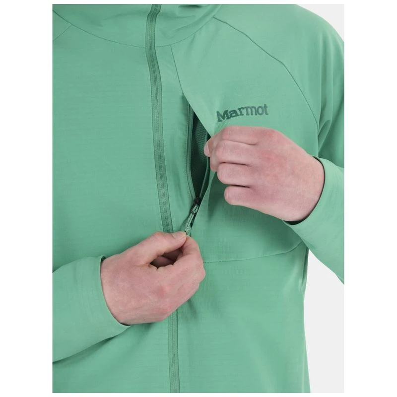 Marmot Mens Pinnacle DriClime Jacket Clover Sportpursuit