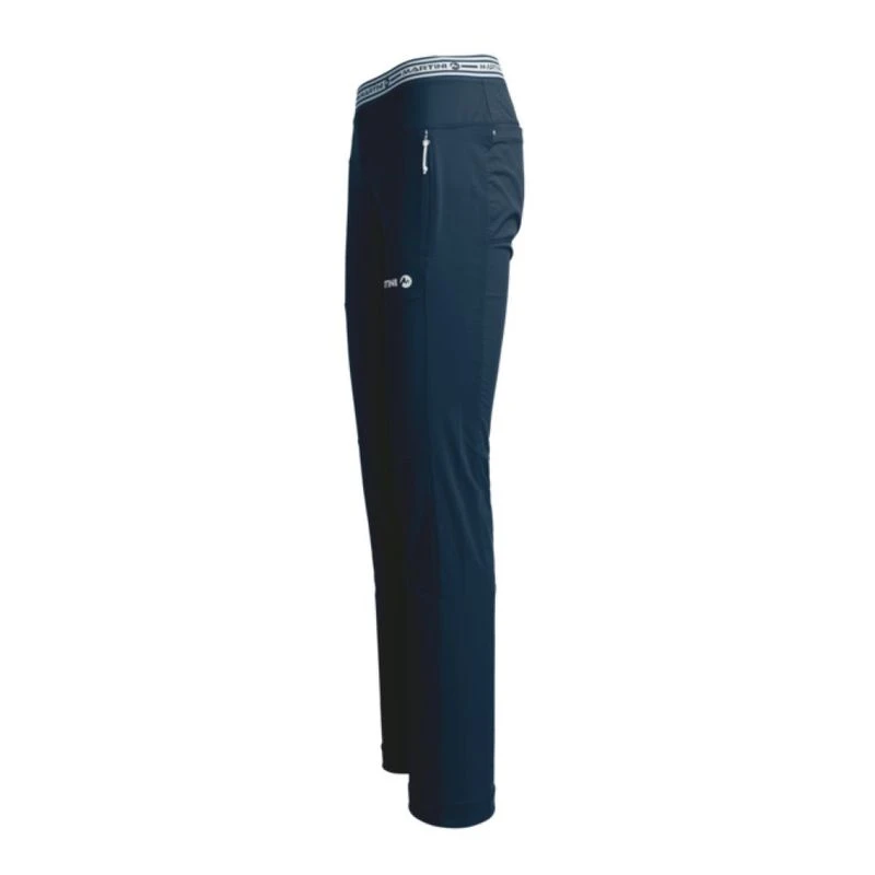 Pantalon léger taille haute 7/8ème bleu marine femme | Bréal