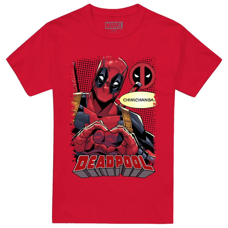 T-shirt imprimé 'Marvel' 'Deadpool' uni - Blanc - Grandes tailles T-shirt imprimé 'Marvel' 'Deadpool' uni - Blanc - Grandes tailles