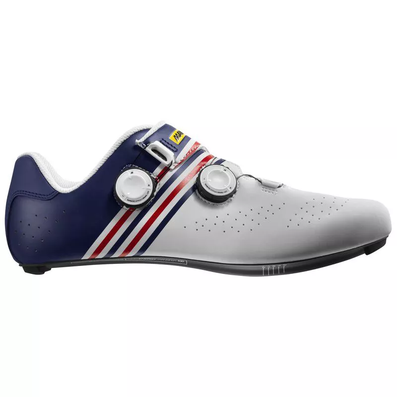 Mavic Mens Cosmic Pro SL La France Ltd Road Cycling Shoes Blue White