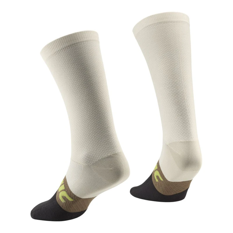 Paire de chaussettes moto - spa 2 (jaune fluo