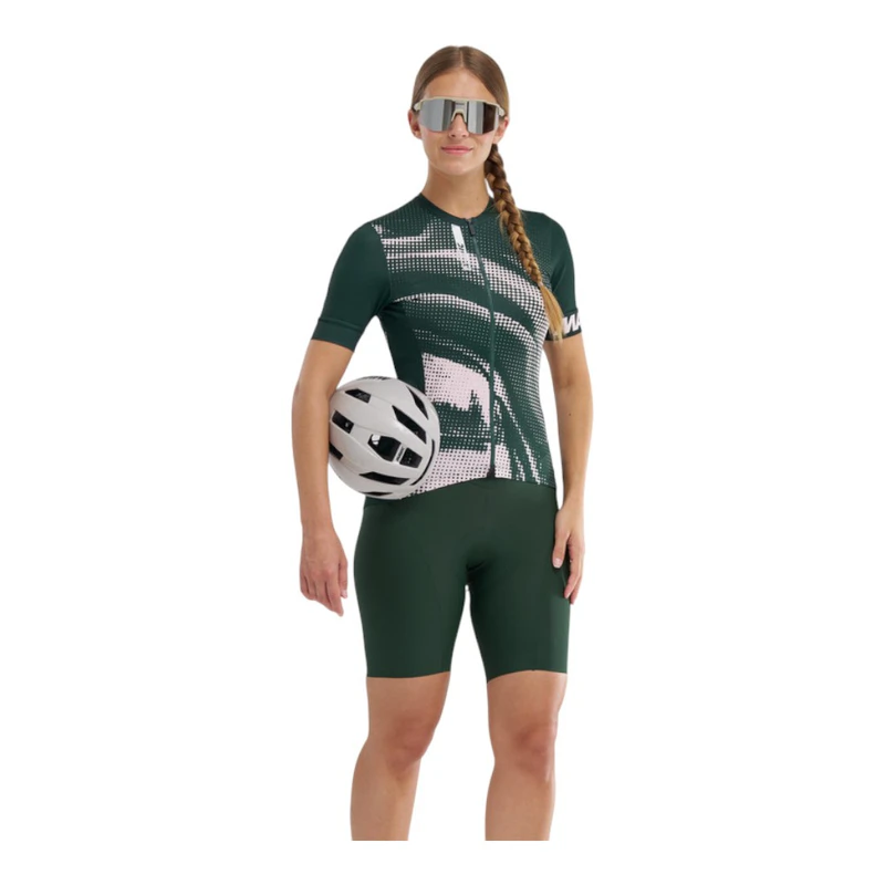 Mavic Maillot De Cyclisme Aksium Graphic Femme Vert Privatesportsh