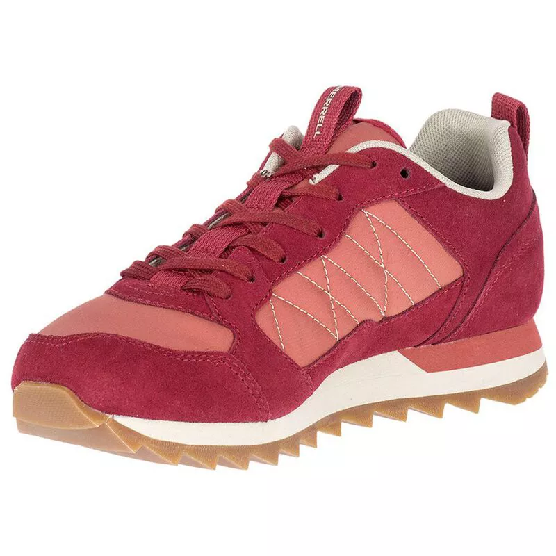 Merrell Womens Alpine Shoes Syrah Redwood Sportpursuit