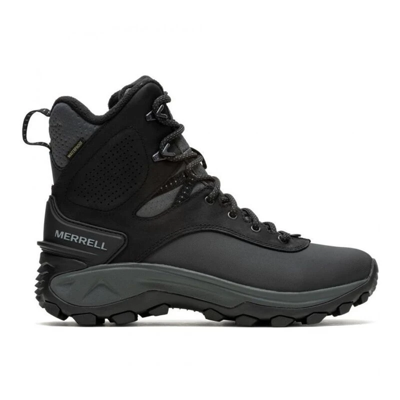 Merrell Womens Thermo Kiruna 2 Tall WP Snow Boots Black Sportpursu