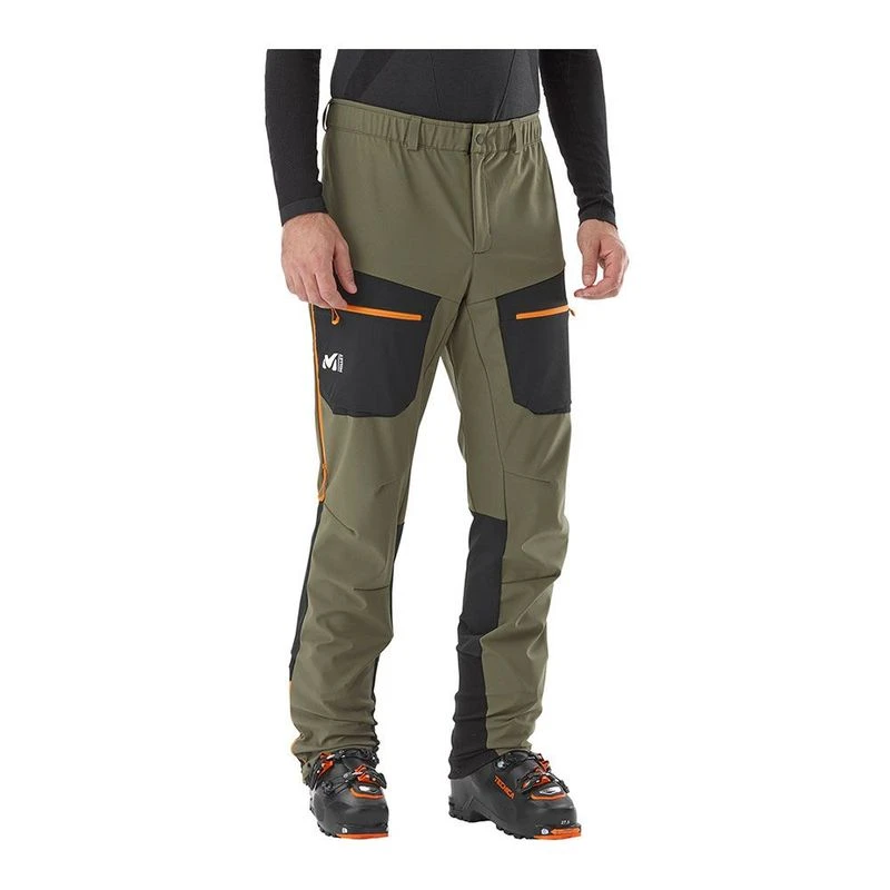 Millet Mens M White Shield Trousers (Green) | Sportpursuit.com