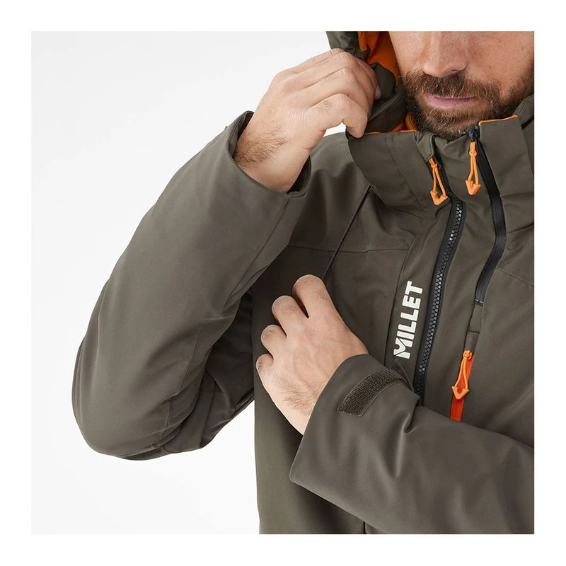 Millet Mens Snowbasin Jacket (Green) | Sportpursuit.com