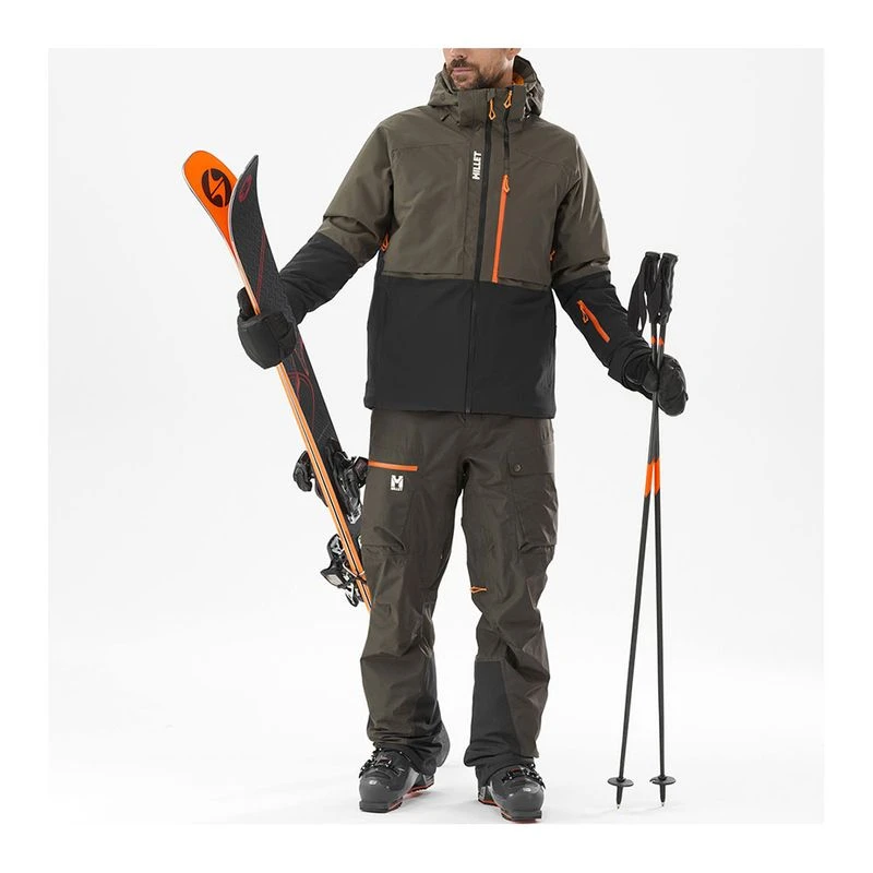 Millet Mens Snowbasin Jacket (Green) | Sportpursuit.com