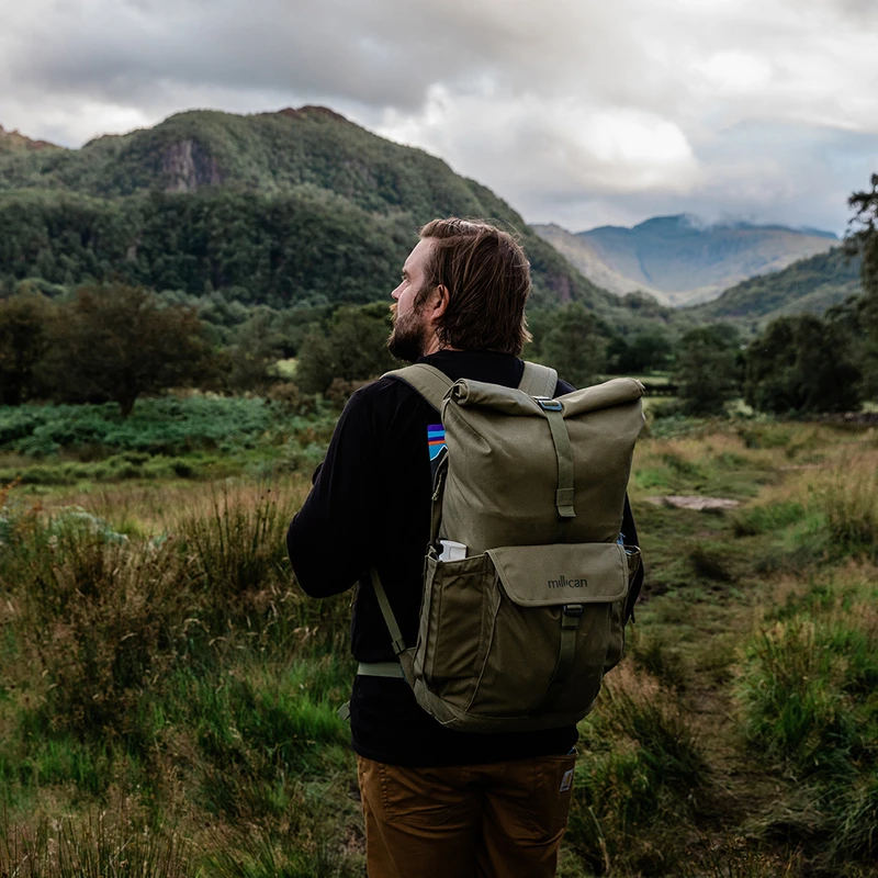 Millican Smith The Roll Pack 25L Daysack (Moss) | Sportpursuit.com
